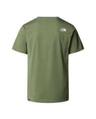Koszulka męska The North Face M SS EASY TEE NF0A8A6CBO9 Zielona - Sklep online Mastersport