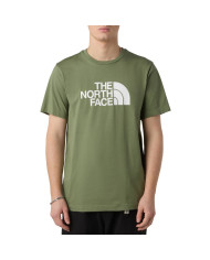 Koszulka męska The North Face M SS EASY TEE NF0A8A6CBO9 Zielona - Sklep online Mastersport