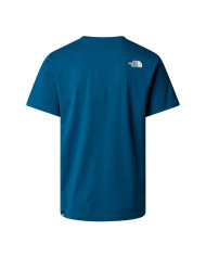 Koszulka męska The North Face M SS EASY TEE MINERAL INK NF0A8A6CBSI Niebieska - Sklep online Mastersport