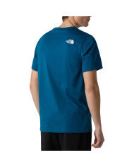 Koszulka męska The North Face M SS EASY TEE MINERAL INK NF0A8A6CBSI Niebieska - Sklep online Mastersport