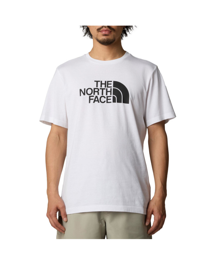 Koszulka męska The North Face M SS EASY TEE TNF WHITE NF0A8A6CFN4 Biała - Sklep online Mastersport