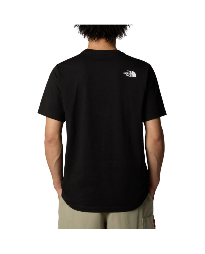 Koszulka męska The North Face M SS EASY TEE BLACK NF0A8A6CJK3 Czarna - Sklep online Mastersport