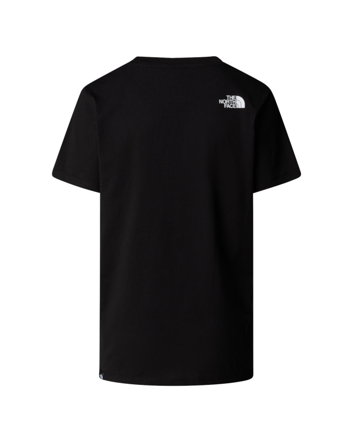 Koszulka damska The North Face W SS RELAXED EASY TEE NF0A8A6GJK3 Czarna - Sklep online Mastersport