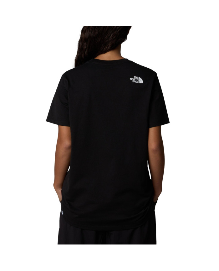 Koszulka damska The North Face W SS RELAXED EASY TEE NF0A8A6GJK3 Czarna - Sklep online Mastersport