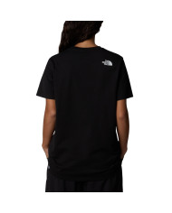 Koszulka damska The North Face W SS RELAXED EASY TEE NF0A8A6GJK3 Czarna - Sklep online Mastersport