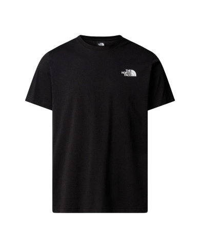 Koszulka męska The North Face M MOUNTAIN SKETCH SS TEE NF0A8EE8JK3 Czarna - Sklep online Mastersport