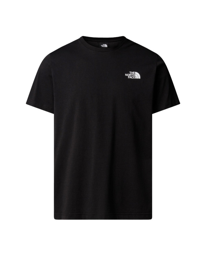 Koszulka męska The North Face M MOUNTAIN SKETCH SS TEE NF0A8EE8JK3 Czarna - Sklep online Mastersport