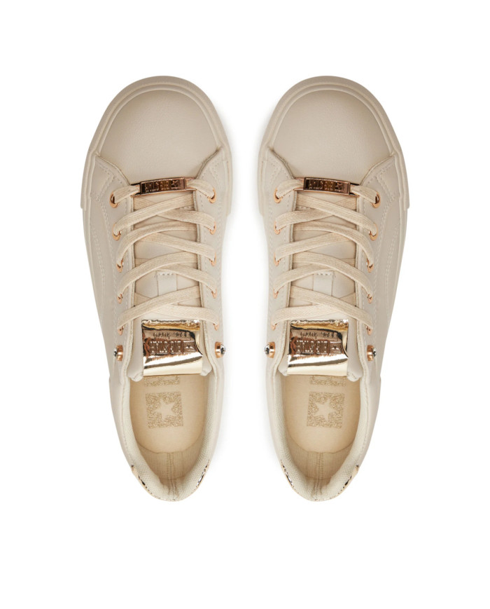 Buty damskie Big Star BIG TOP NN274210 Beżowe - Sklep online Mastersport