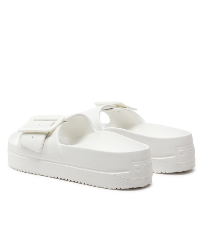 Klapki damskie Big Star BIG MAG NN274A661 Białe - Sklep online Mastersport