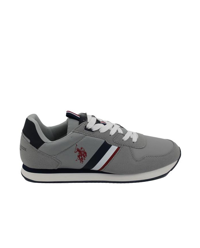 Buty męskie U.S. Polo Assn. POLO NOBIL NOBIL001-LGR Szare - Sklep online Mastersport