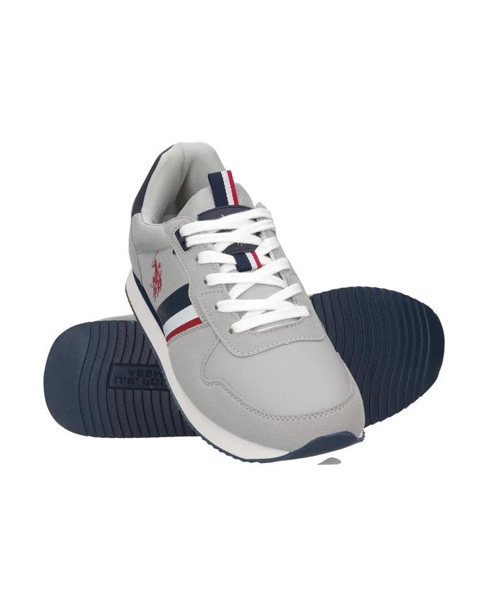 Buty męskie U.S. Polo Assn. POLO NOBIL NOBIL001-LGR Szare - Sklep online Mastersport