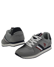 Buty męskie U.S. Polo Assn. POLO NOBIL NOBIL001-LGR Szare - Sklep online Mastersport