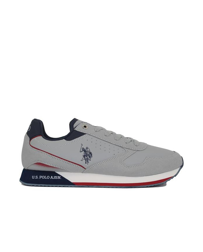 Buty męskie U.S. Polo Assn. POLO NOBIL NOBIL003-LGR Szare - Sklep online Mastersport