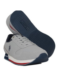 Buty męskie U.S. Polo Assn. POLO NOBIL NOBIL003-LGR Szare - Sklep online Mastersport