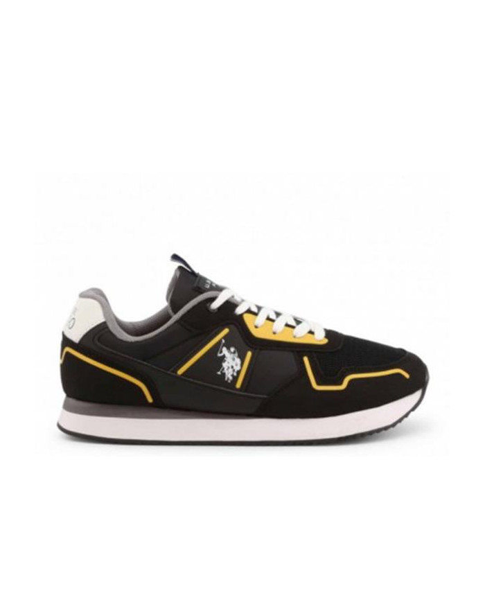 Buty męskie U.S. Polo Assn. US POLO NOBIL NOBIL004-BLK-OCR01 Czarne - Sklep online Mastersport