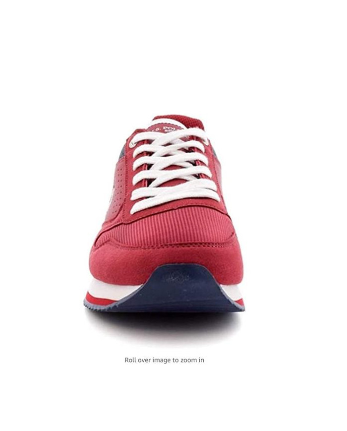 Buty męskie U.S. Polo Assn. POLO NOBIL NOBIL183-RED Czerwone - Sklep online Mastersport