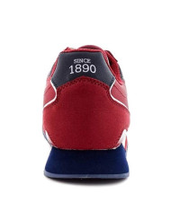 Buty męskie U.S. Polo Assn. POLO NOBIL NOBIL183-RED Czerwone - Sklep online Mastersport
