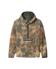 Kurtka męska Napapijri RAINFOREST TAIKA FALL AOP NP0A4FPJF6P1 Zielona - Sklep online Mastersport