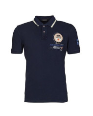 Koszulka męska Napapijri GANDY 3 NP0A4G2J176 Niebieska - Sklep online Mastersport