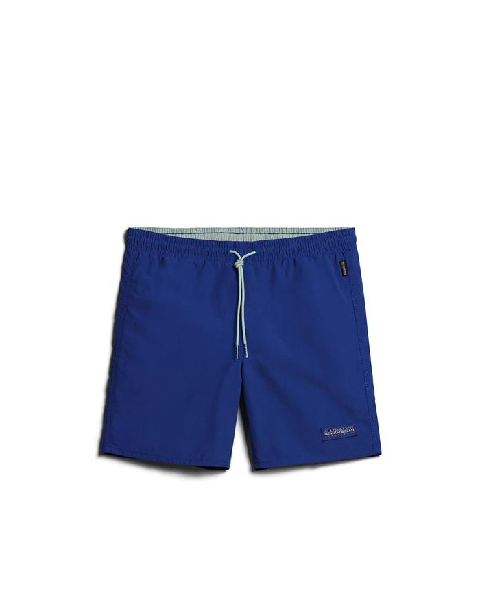 Szorty męskie Napapijri V-MORGEX NP0A4GAIB5A Niebieskie - Sklep online Mastersport