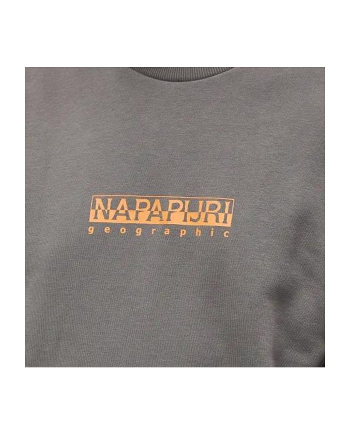 Bluza męska Napapijri B-BOX C S 1 NP0A4GBFH31 Szara - Sklep online Mastersport