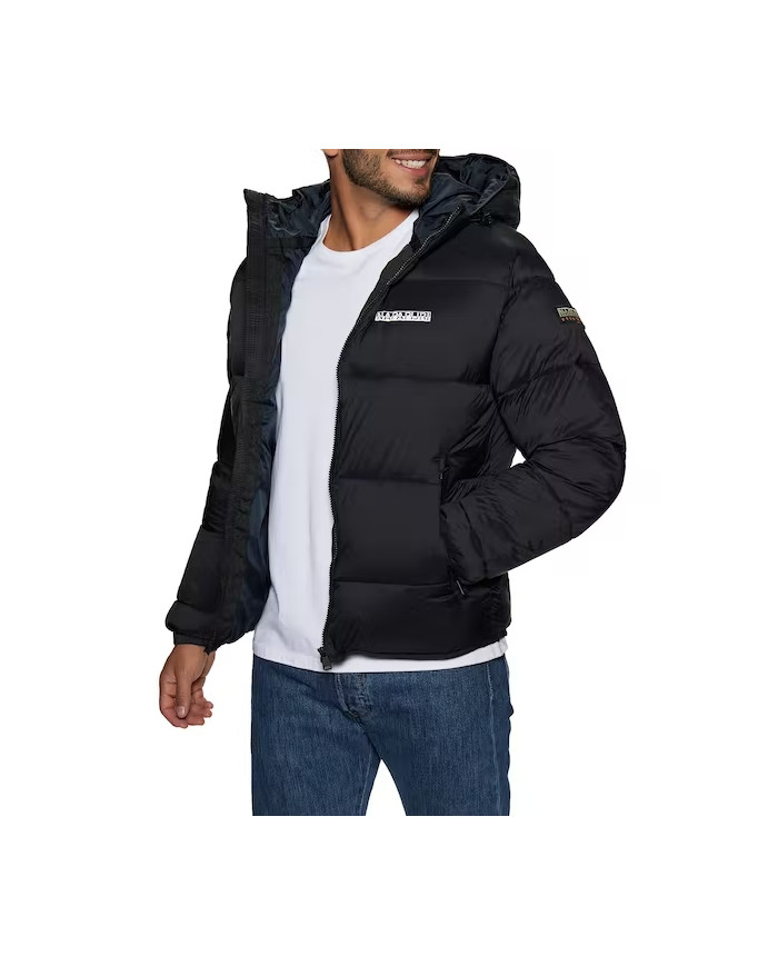 Kurtka męska Napapijri A-SUOMI H 1 NP0A4GJE041 Czarna - Sklep online Mastersport