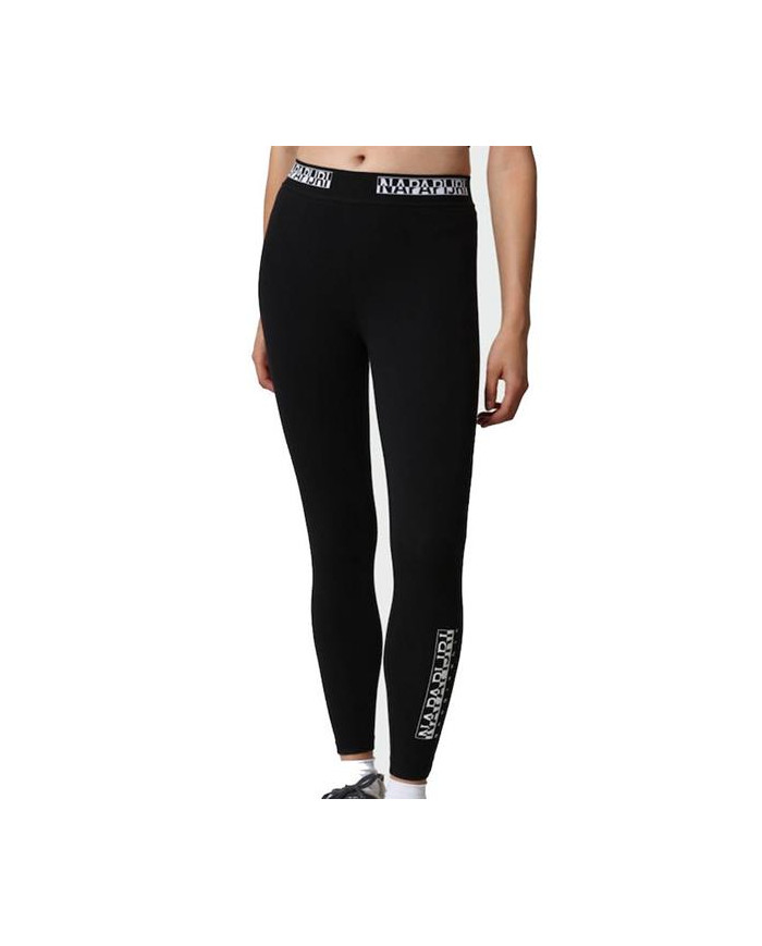 Spodnie damskie Napapijri M-BOX LEGGINGS 4 NP0A4GKT041 Czarne - Sklep online Mastersport