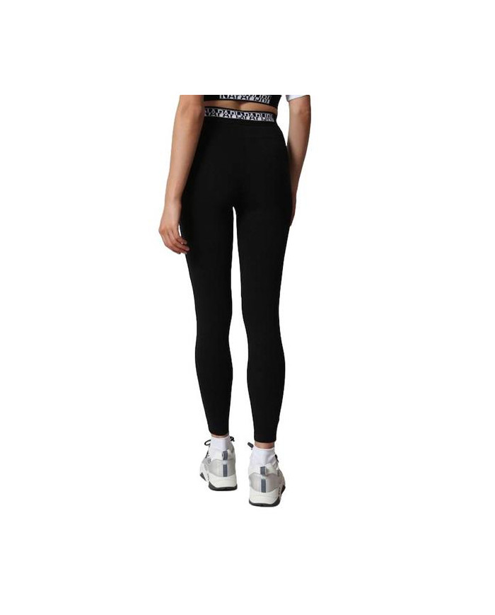 Spodnie damskie Napapijri M-BOX LEGGINGS 4 NP0A4GKT041 Czarne - Sklep online Mastersport