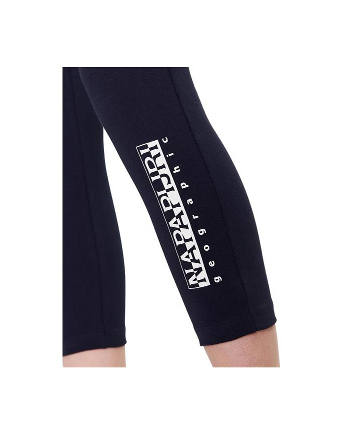 Spodnie damskie Napapijri M-BOX LEGGINGS 4 NP0A4GKT176 Niebieskie - Sklep online Mastersport