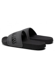 Klapki męskie Napapijri STREAM SLIDE NP0A4GRY041 Czarne - Sklep online Mastersport