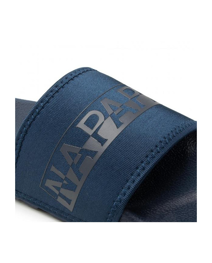 Klapki męskie Napapijri STREAM SLIDE NP0A4GRY176 Niebieskie - Sklep online Mastersport