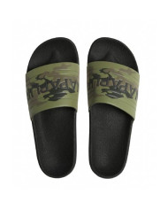 Klapki męskie Napapijri STREAM SLIDE NP0A4GRZFC1 Zielone - Sklep online Mastersport