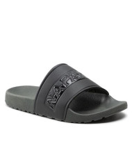 Klapki męskie Napapijri STREAM SLIDE NP0A4GTW7M7 Czarne - Sklep online Mastersport