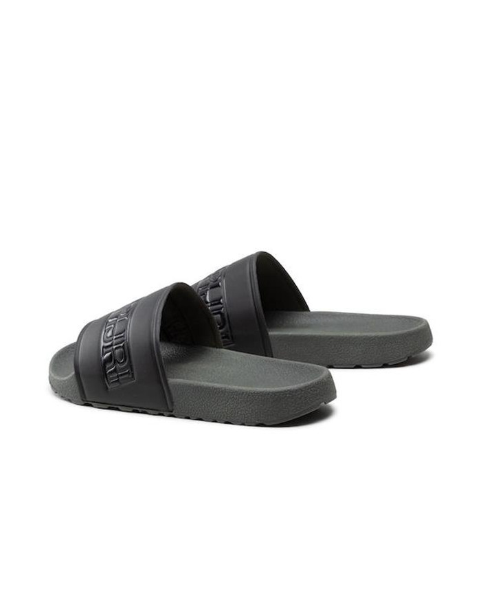 Klapki męskie Napapijri STREAM SLIDE NP0A4GTW7M7 Czarne - Sklep online Mastersport