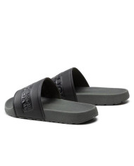 Klapki męskie Napapijri STREAM SLIDE NP0A4GTW7M7 Czarne - Sklep online Mastersport