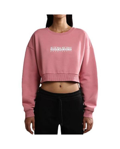 Bluza damska Napapijri B-BOX W C S NP0A4GXTPB1 Różowa - Sklep online Mastersport