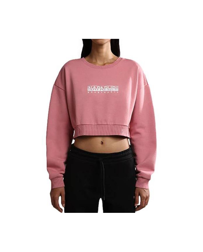 Bluza damska Napapijri B-BOX W C S NP0A4GXTPB1 Różowa - Sklep online Mastersport