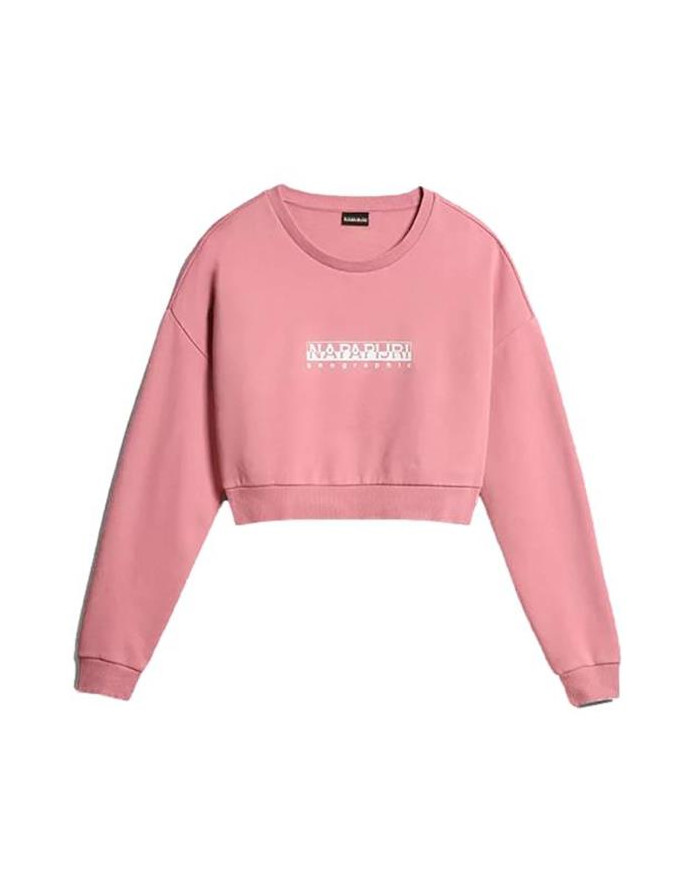 Bluza damska Napapijri B-BOX W C S NP0A4GXTPB1 Różowa - Sklep online Mastersport