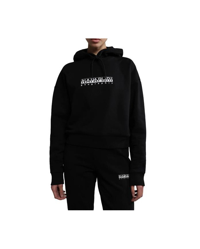 Bluza damska Napapijri B-BOX W H S NP0A4GXU041 Czarna - Sklep online Mastersport