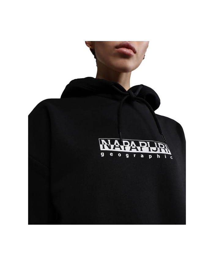 Bluza damska Napapijri B-BOX W H S NP0A4GXU041 Czarna - Sklep online Mastersport