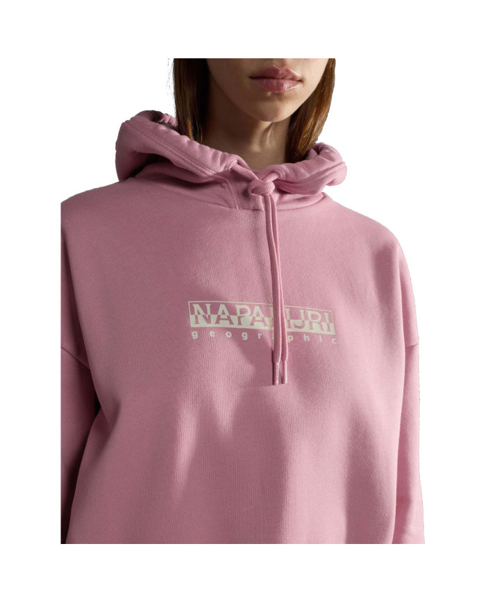 Bluza damska Napapijri B-BOX W H S NP0A4GXUP87 Różowa - Sklep online Mastersport