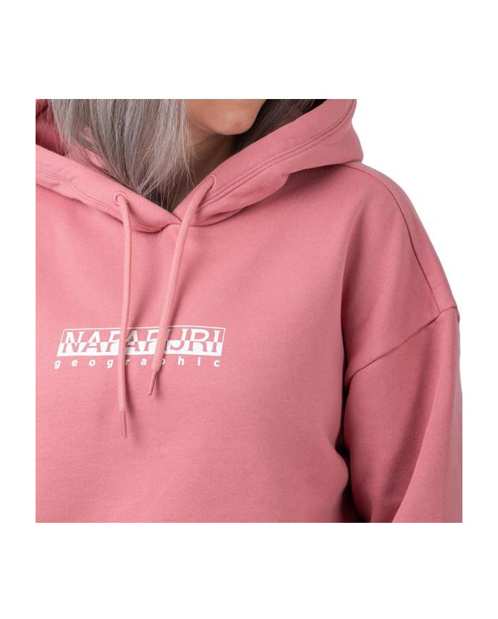 Bluza damska Napapijri B-BOX W H S NP0A4GXUPB1 Różowa - Sklep online Mastersport