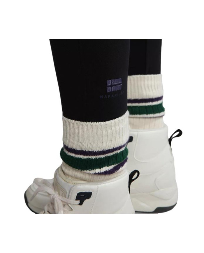 Spodnie damskie Napapijri M-NINA LEGGING NP0A4GYL041 Czarne - Sklep online Mastersport