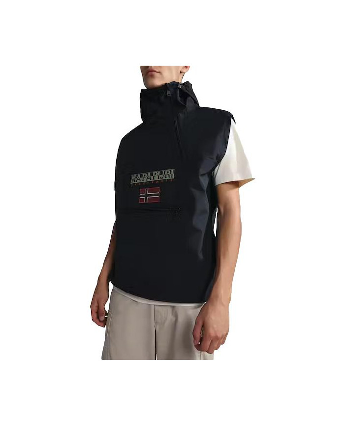 Kurtka męska Napapijri NORTHFARER SHELL NP0A4H56041 Czarna - Sklep online Mastersport