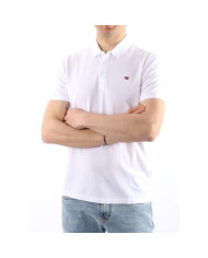 Koszulka męska Napapijri EALIS SS SUM NP0A4H8B002 Biała - Sklep online Mastersport