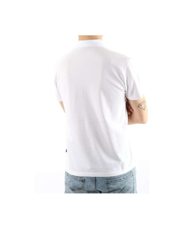 Koszulka męska Napapijri EALIS SS SUM NP0A4H8B002 Biała - Sklep online Mastersport