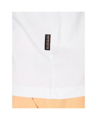 Koszulka męska Napapijri SALIS SS SUM BRIGHTWHITE NP0A4H8D002 Biała - Sklep online Mastersport