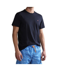 Koszulka męska Napapijri SALIS SS SUM BLUE MARINE NP0A4H8D176 Niebieska - Sklep online Mastersport