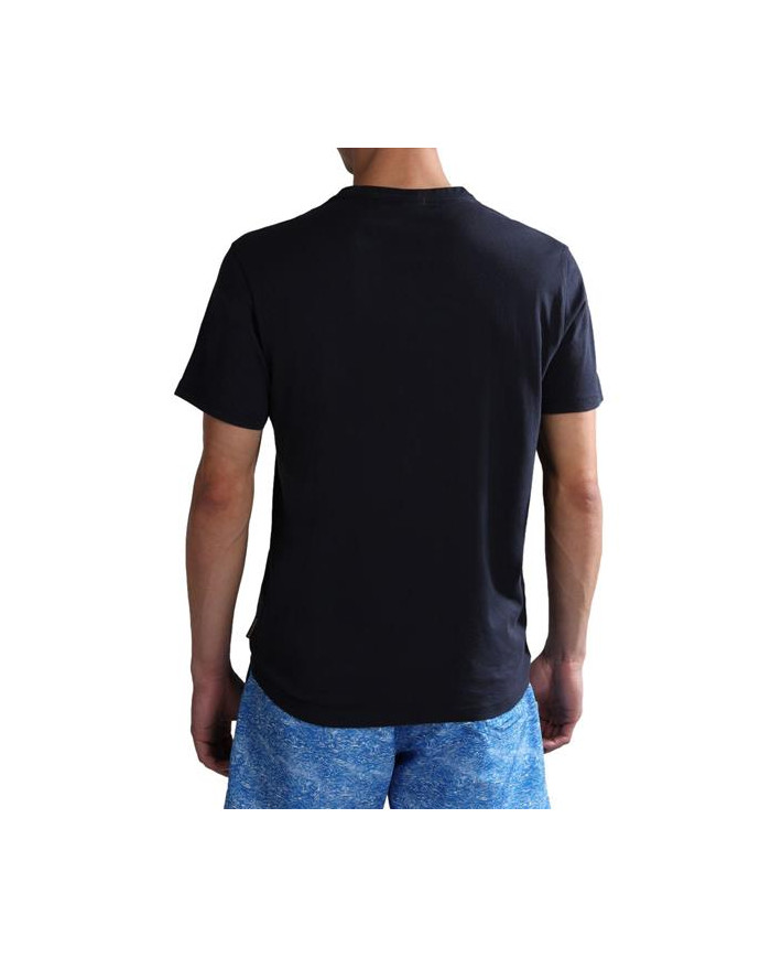 Koszulka męska Napapijri SALIS SS SUM BLUE MARINE NP0A4H8D176 Niebieska - Sklep online Mastersport