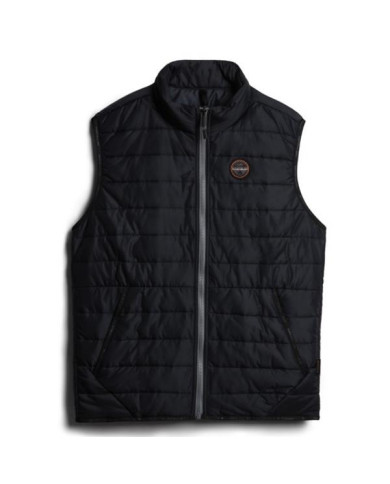 Kamizelka męska Napapijri ACALMAR VEST 6 NP0A4H8G041 Czarna - Sklep online Mastersport